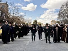 عزاداری خیابانی شهادت حضرت امیرالمؤمنین امام علی علیه‌السلام در سلماس