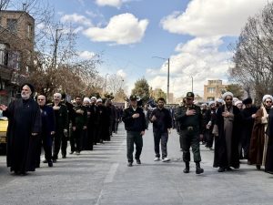 عزاداری خیابانی شهادت حضرت امیرالمؤمنین امام علی علیه‌السلام در سلماس