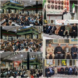 برگزاری مراسم چهلم شهدای اقتدار در سلماس